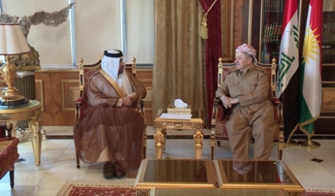 الرئيس بارزاني يستقبل القنصل العام لدولة الإمارات لدى أربيل